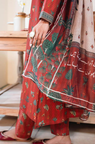 Shopmanto UK, manto UK, manto pakistani clothing brand, manto pakistan, urdu calligraphy clothes, manto UK women ladies kurta for spring summer, manto two piece maroon gulzar coord set with dupatta for women, lawn collection