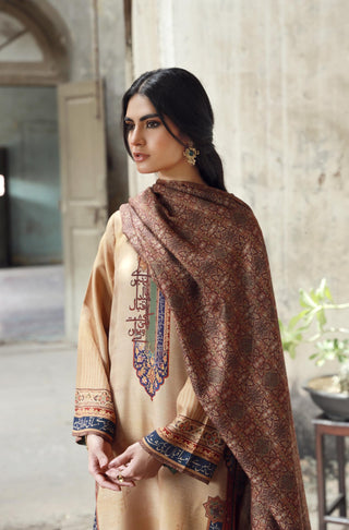 Dasht (Desert) Shawl - Shades of Sand