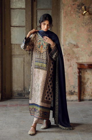 Shehrzade (Tale of a Queen) - Gold & Blue Set