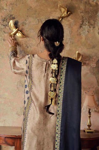 Shehrzade (Tale of a Queen) - Gold & Blue Set