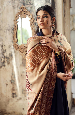 Dasht (Desert) Shawl - Shades of Sand