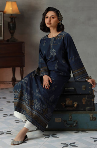 Urooj (Courage To Rise) - Blue Long Shirt