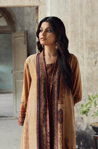 Dasht (Desert) - Maroon Inner Set