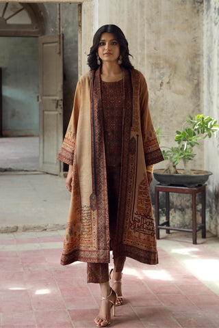 Dasht (Desert) - Maroon Inner Set