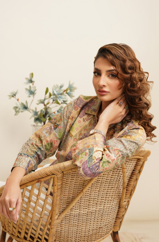 Mehak (Floral Scent) - Overshirt