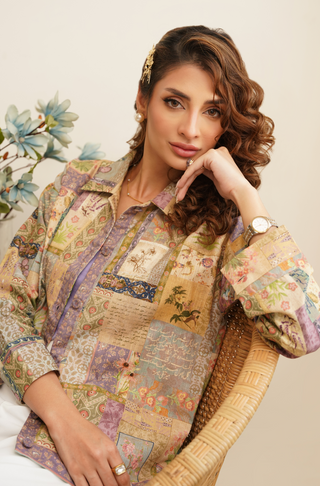 Mehak (Floral Scent) - Overshirt