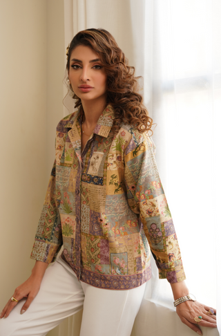 Mehak (Floral Scent) - Overshirt