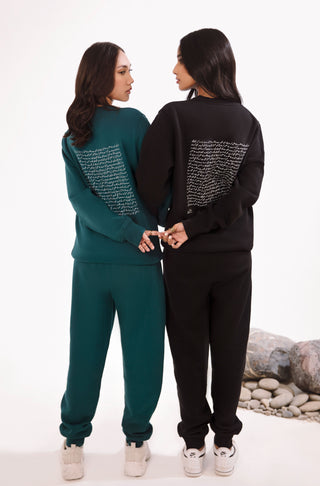 Talaash (Search) - Deep Teal Sweatshirt - Manto UK