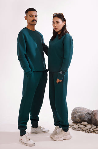 Talaash (Search) - Deep Teal Sweatshirt - Manto UK