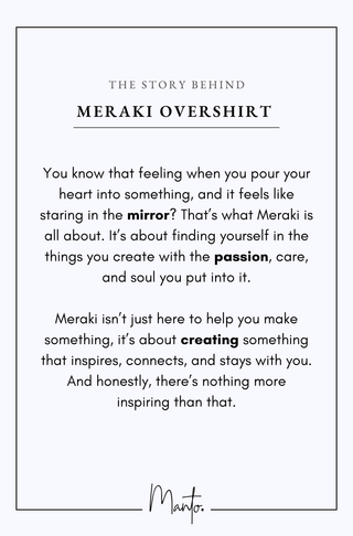 Meraki - Green Overshirt